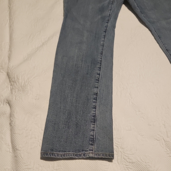 Abercrombie & Fitch Light Blue Straight Jeans - Picture 4 of 10
